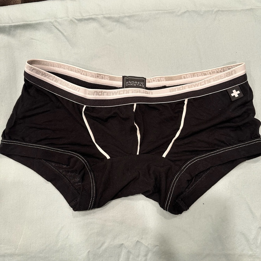 Andrew Christian boxer briefs short cut